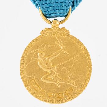 LM Ericsson medal 18K gold.