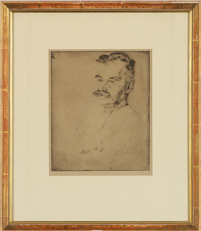 Axel Fridell, "Gruvarbetare från Falu gruva" (Morbror I).