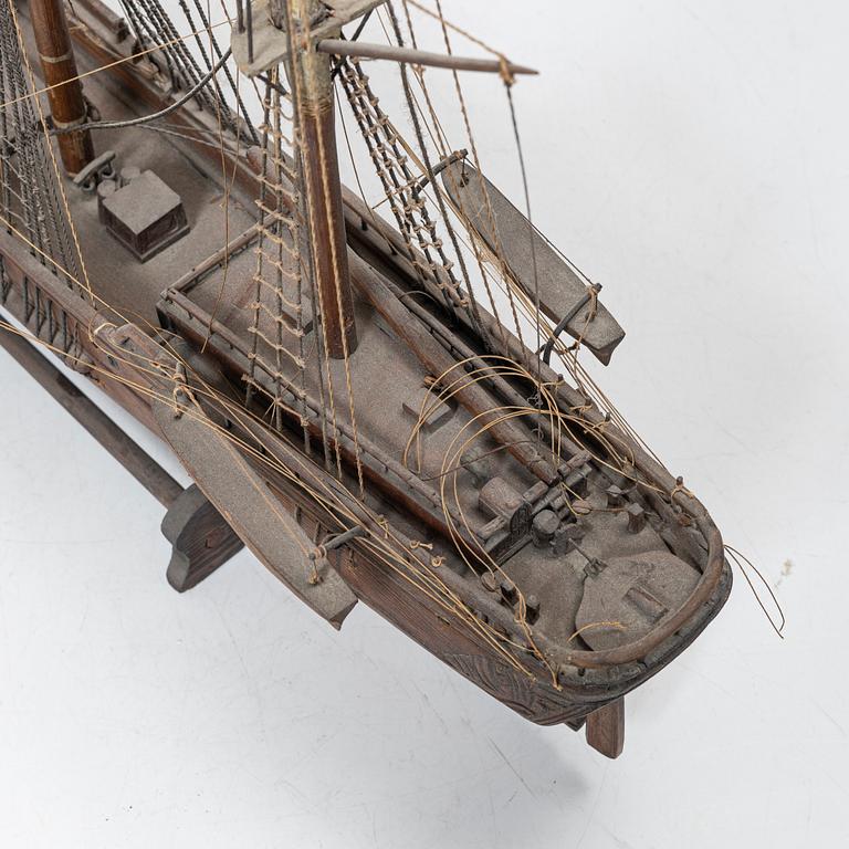 Fartygsmodell, 1900-tal.