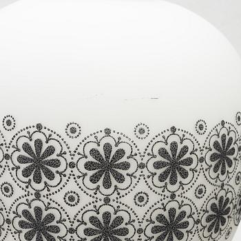 Taklampor, ett par, glas, 1900-talets andra hälft.
