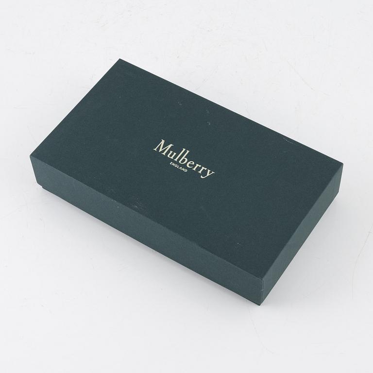 Mulberry, a black leather 'Darley' wallet, 2020.