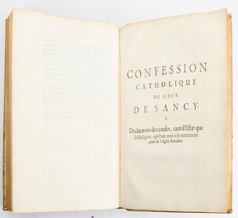 Recueil de diverses pièces, servans à l histoire de Henry III Roy de France et de Pologne, Pierre de Martineau [?] 1663.