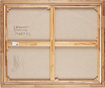 Lennart Olausson, olja på duk, signerad. Daterad mars 2012 a tergo.