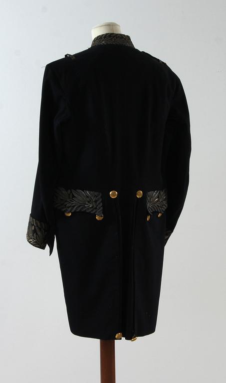 UNIFORMSROCK, märkt "Göta". 1900-tal.