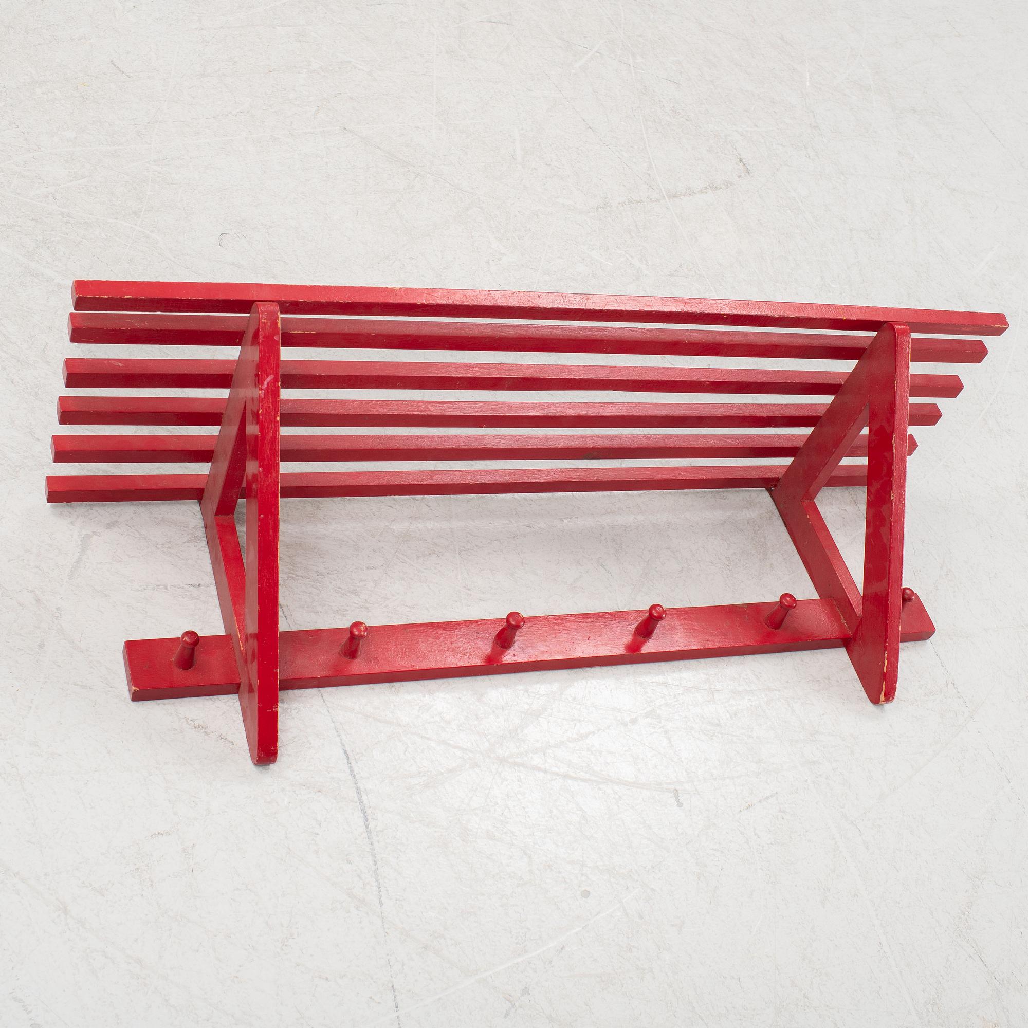 Ilmari Tapiovaara, a 1940's/50's hat rack 'KP 21', Keravan Puuteollisuus, Finland.