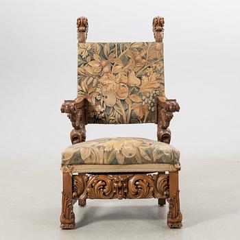 Armchair Baroque style first half of the 20th century.