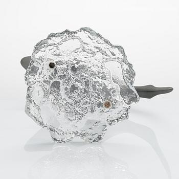 Tapio Wirkkala, sculpture, Suokurppa (Snipe). Stamped Kultakeskus Oy Design: Tapio Wirkkala Made in Finland.