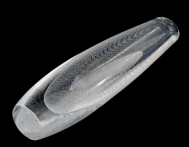 VAS, glas, "Kraka", Sven Palmqvist, Orrefors, 1900-talets andra hälft.