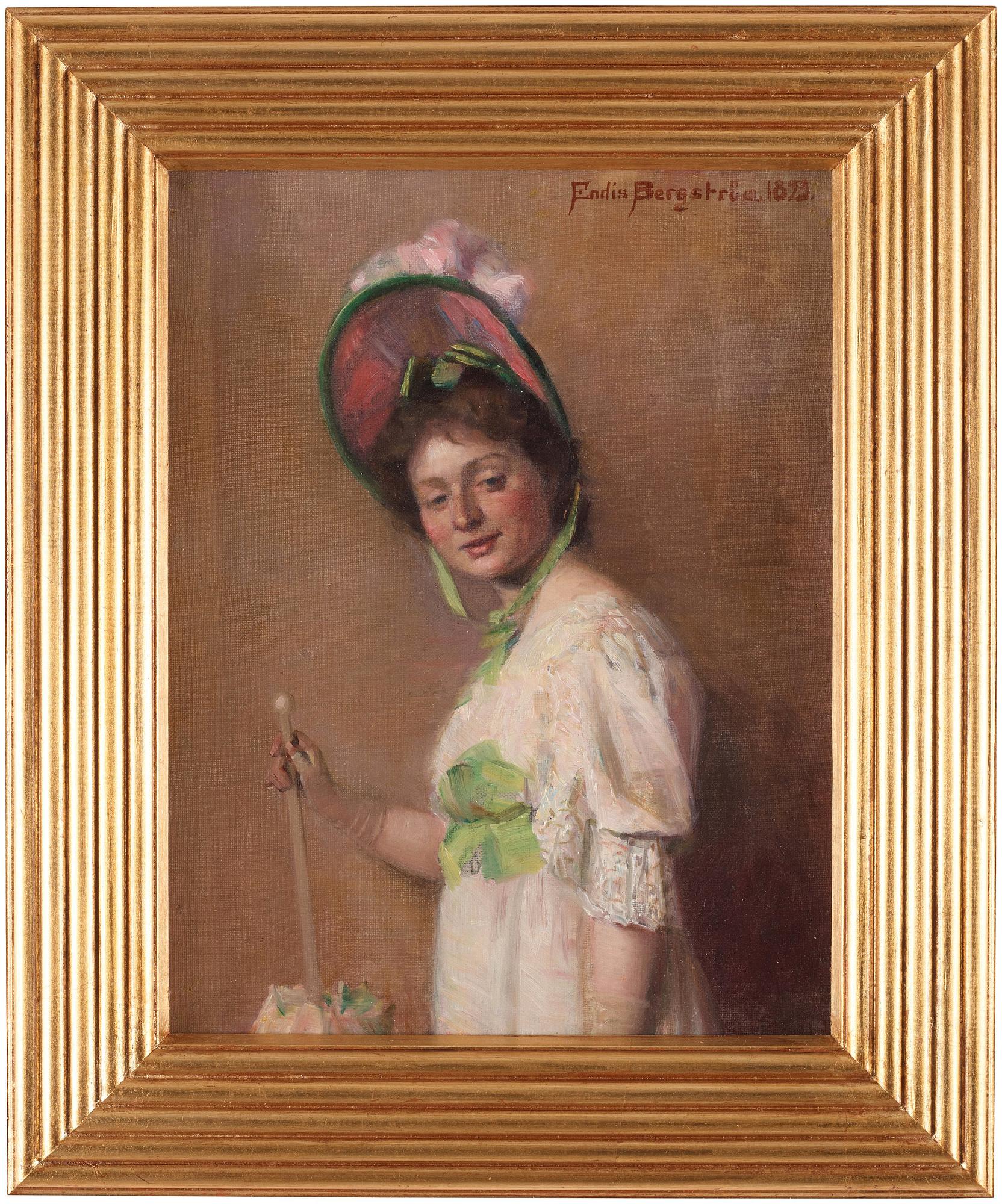 Endis Bergström, Young lady, Paris.