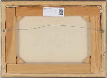 ANDRÁS GOMBÁR, olja på duk, signerad.