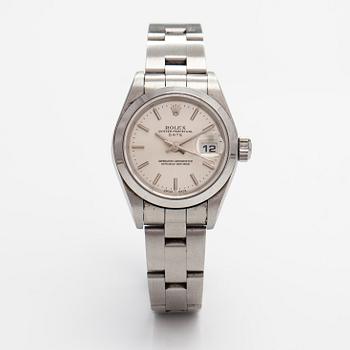 Rolex, Oyster Perpetual, Date, wristwatch, 26 mm.