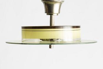 A Functionalist ceiling lamp, first half of the 20th century.