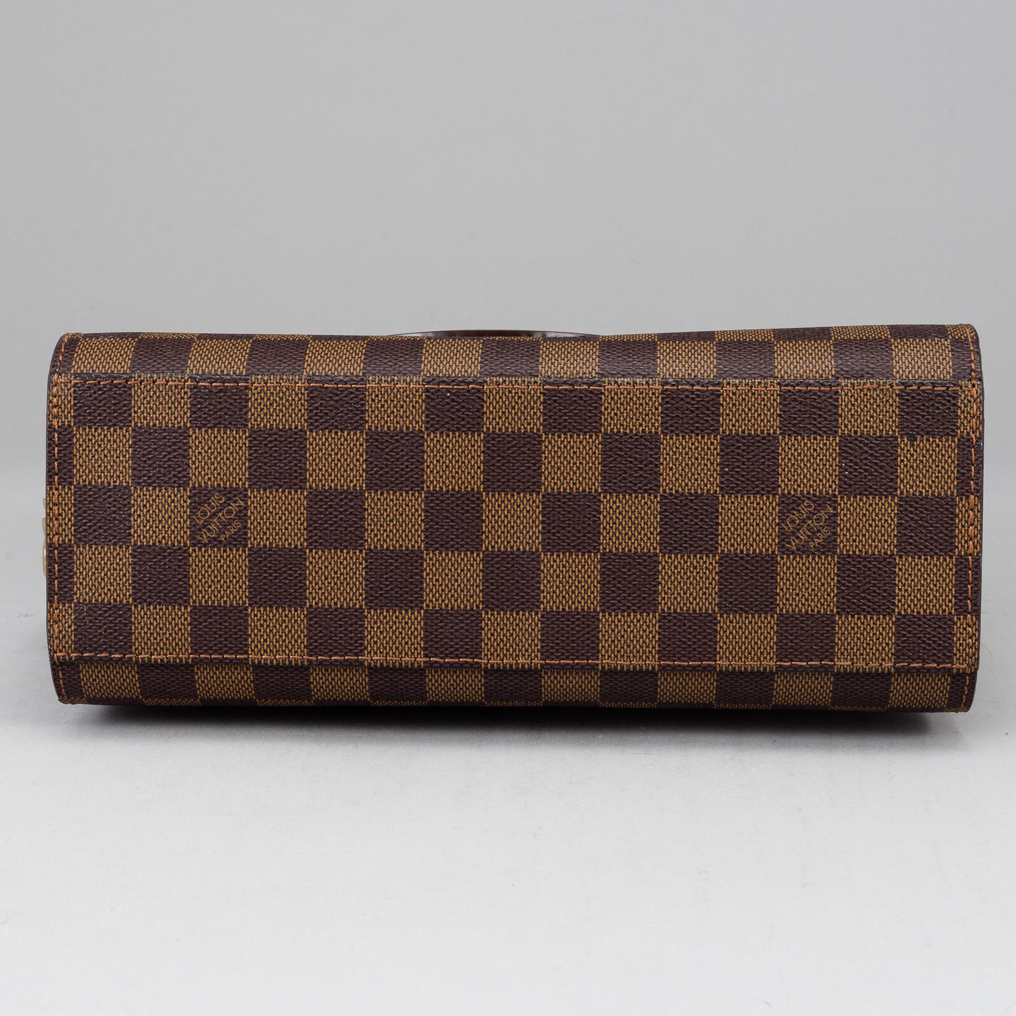 LOUIS VUITTON, a Daier Ebene 'Triana' handbag, 2001.