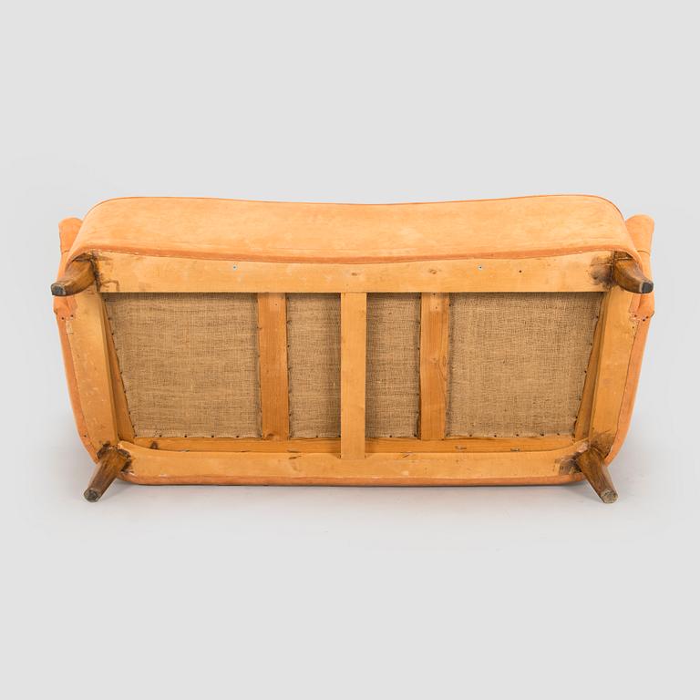A mid-20th century sofa.