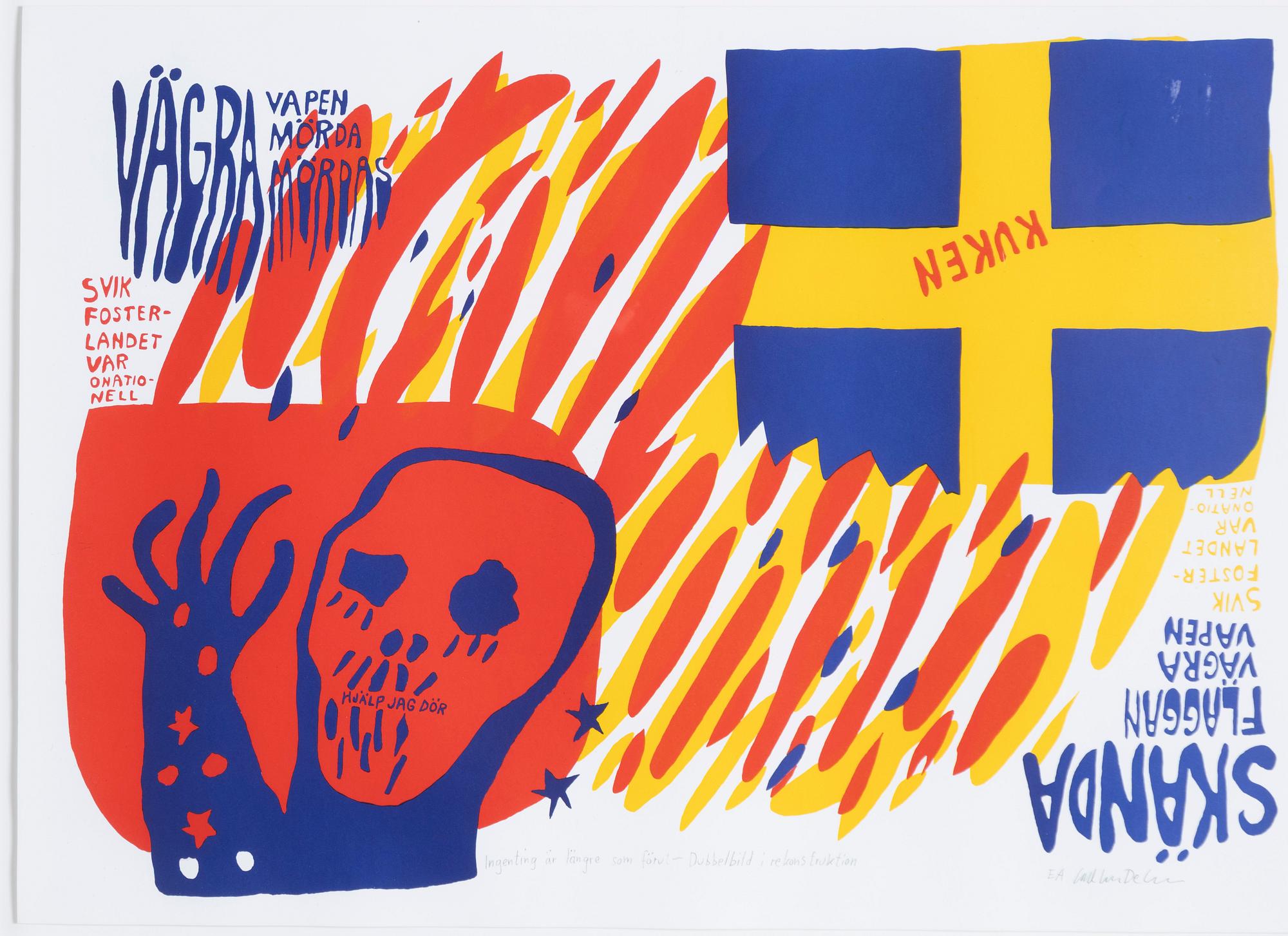 Carl Johan De Geer, "Ingenting är längre som förut - Dubbelbild i rekonstruktion".