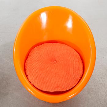 FÅTÖLJER, 3 st , "Skopa", Olle Gjerlöv-Knudsen och Torben Lind för Ikea, modellen formgiven 1974.