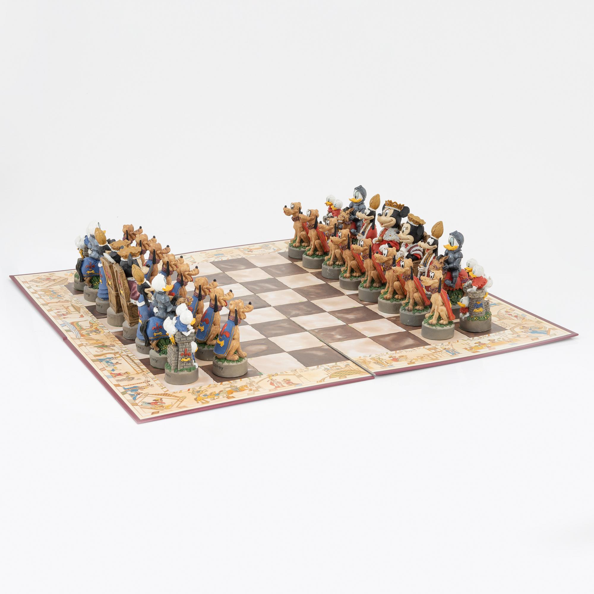 Disney, a chess game, 1980's.