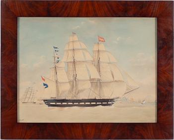 Jacob Spin, The Full-Rigged Ship "Doctrina et Amicitia".