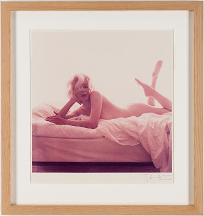 BERT STERN, C-print, "Marilyn Monroe (From the Last Sitting)".
