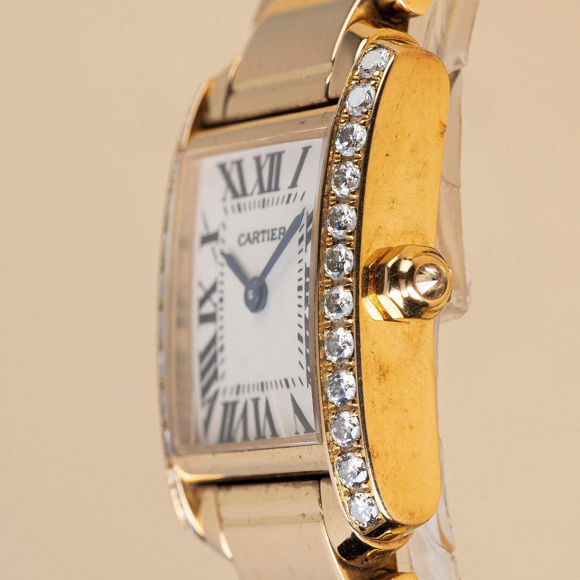 Cartier, Tank Française, ca 2000.