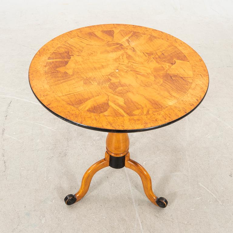 An elm table later part of the 19th century.