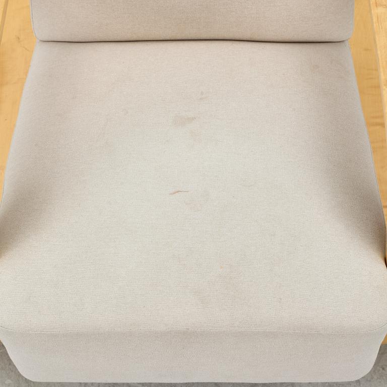 Alvar Aalto, a 'Tank' armchair model 400, Artek, Finland.