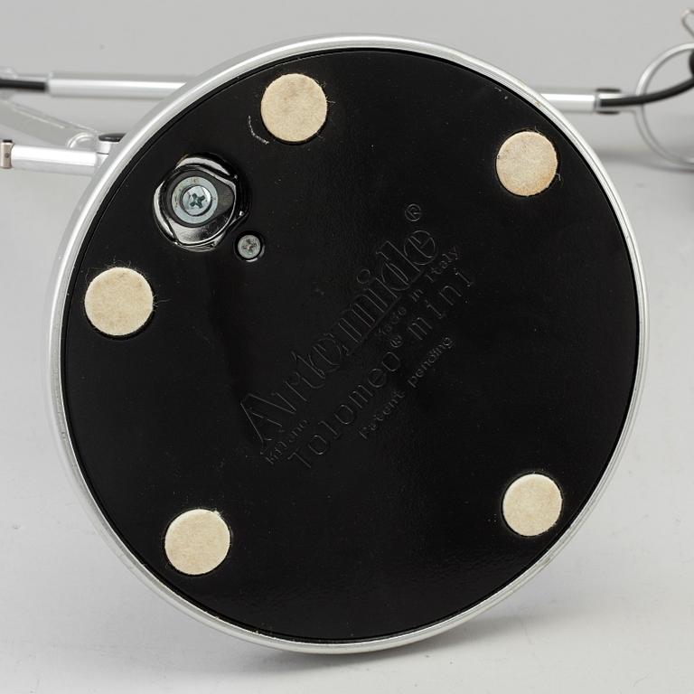 A 'Tolomeo Mini' table light by Michele De Lucchi and Giancarlo Fassina, Artemide, Italy.