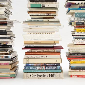 Lars Wetterling's art library.