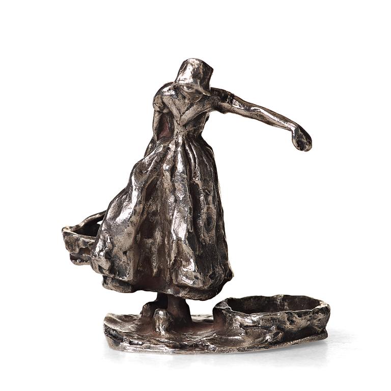 Carl Milles, Woman carrying water (for salt and pepper).