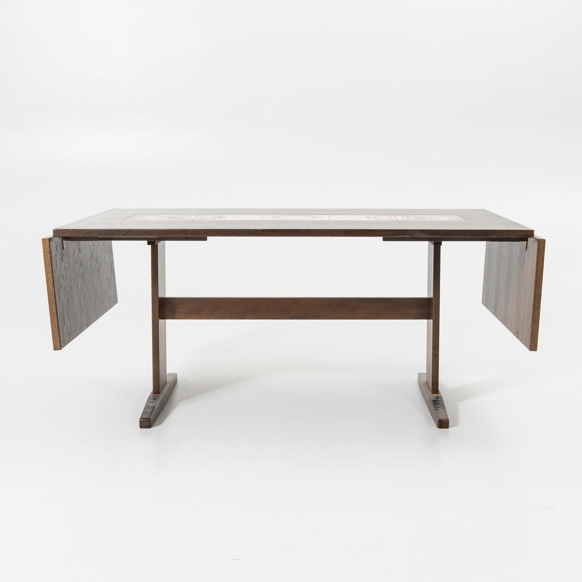 Poul H. Poulsen, dining set, 7 pieces, 1970s, Denmark.