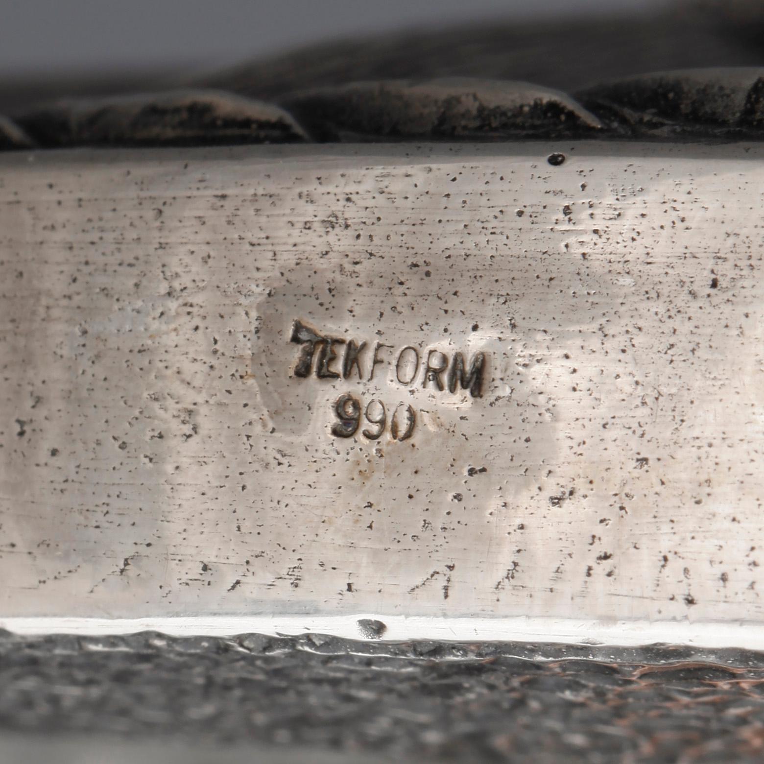 SPEGEL, silver, troligen Osmanska riket. 1900-tal. Total vikt ca 1580 gram.