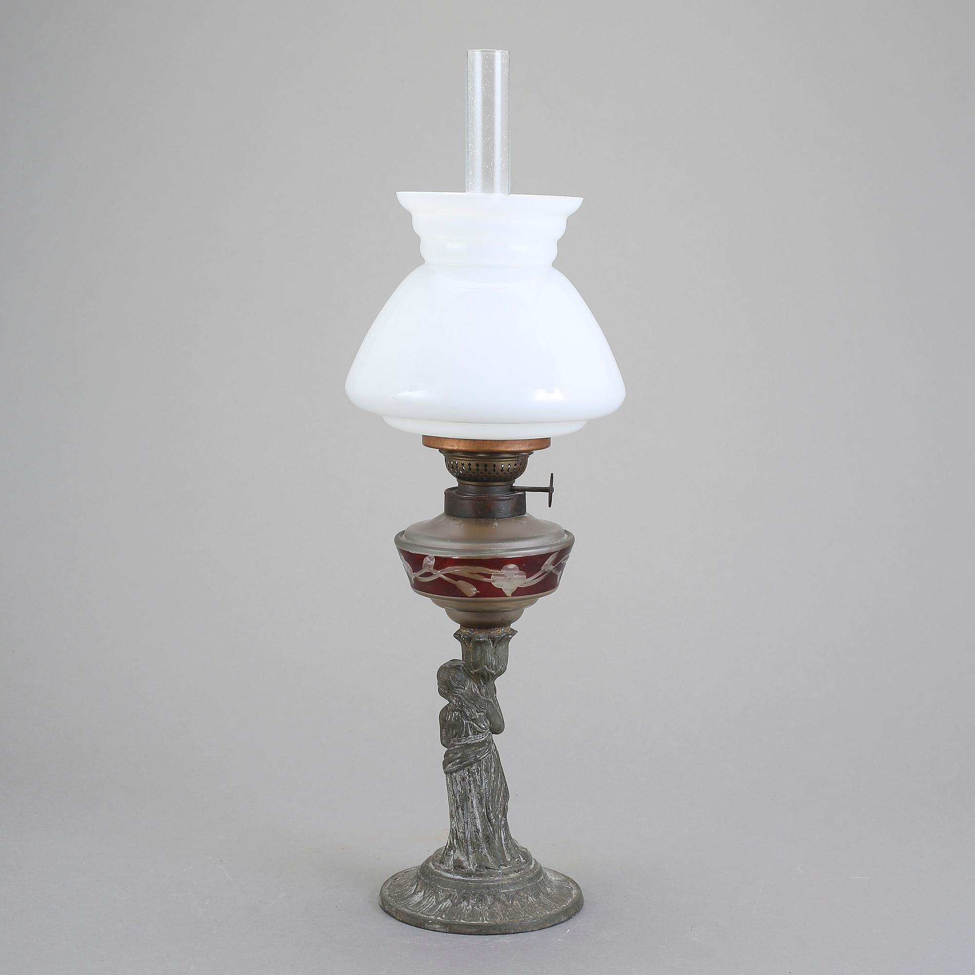 BORDSFOTOGENLAMPA, 1900-talets början.