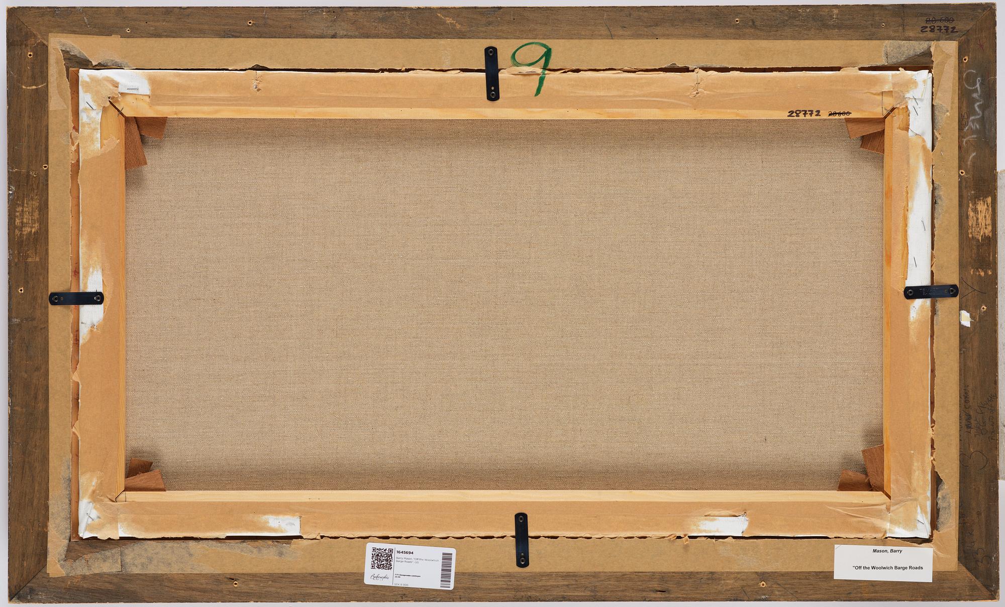 Barry Mason, "Off the Woolwich Barge Roads".