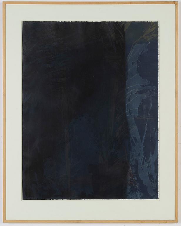 Per Kirkeby, lithograph in colirs, signed, numberes 14/30 and dated 84.