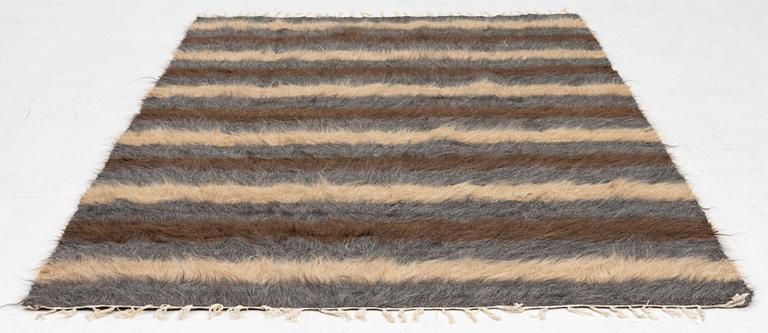 A Turkish 'Mohair' rug, c. 200 x 133 cm.