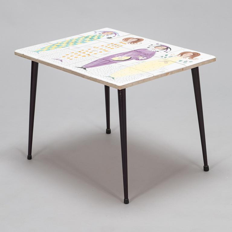 A 1960s side table.
