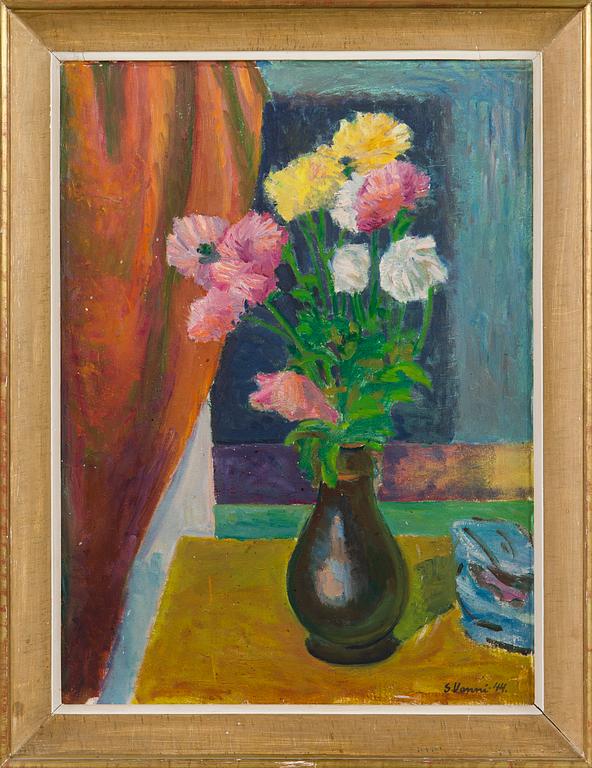 Sam Vanni, Flower still life.