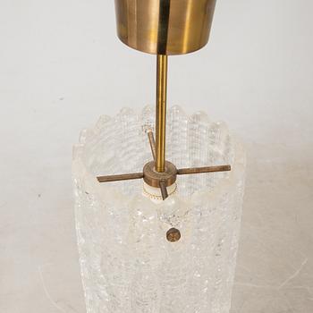 Carl Fagerlund, ceiling lamps a pair Orrefors later part of the 20th century.