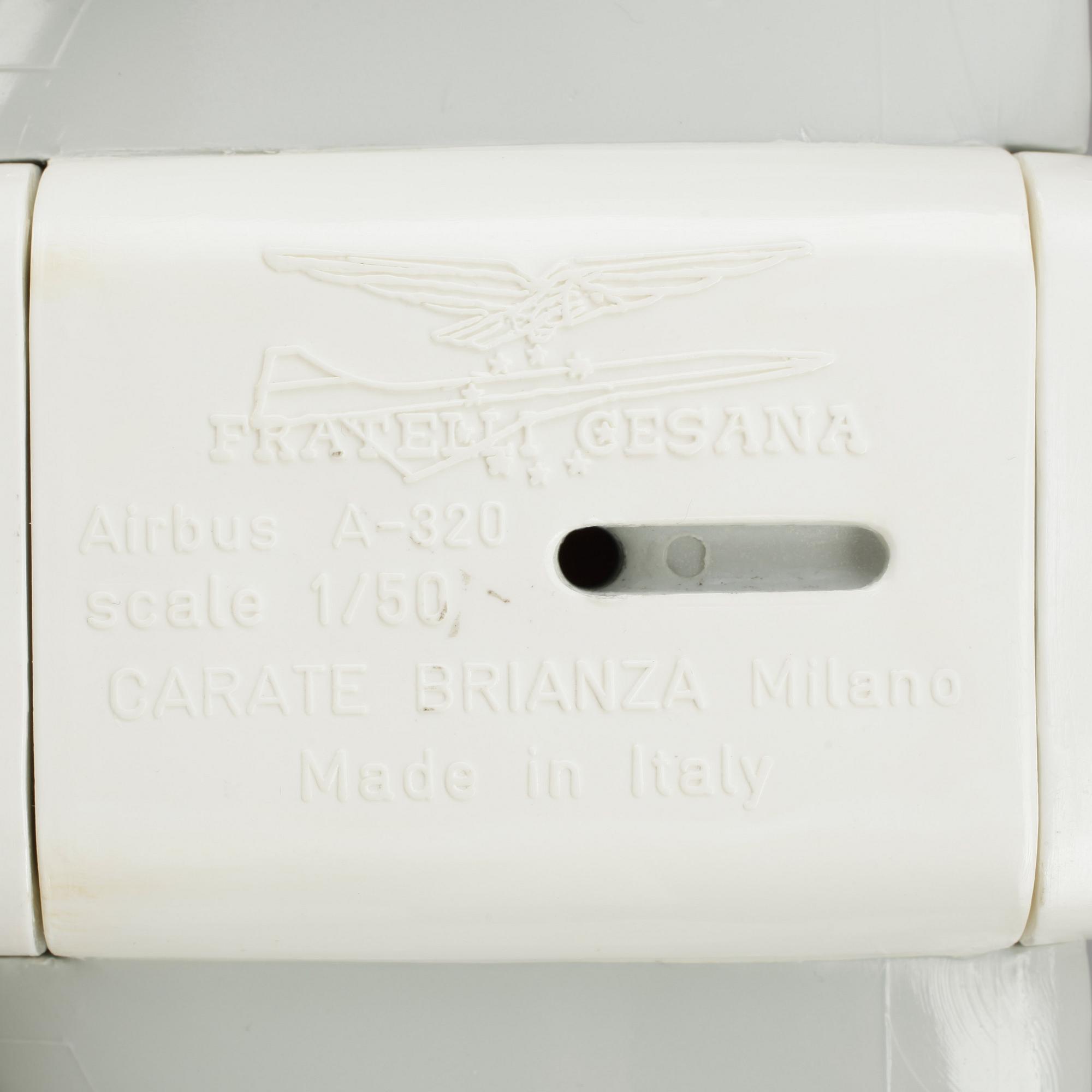 MODELLFLYGPLAN, displaymodel, Airbus A320, skala 1/50.