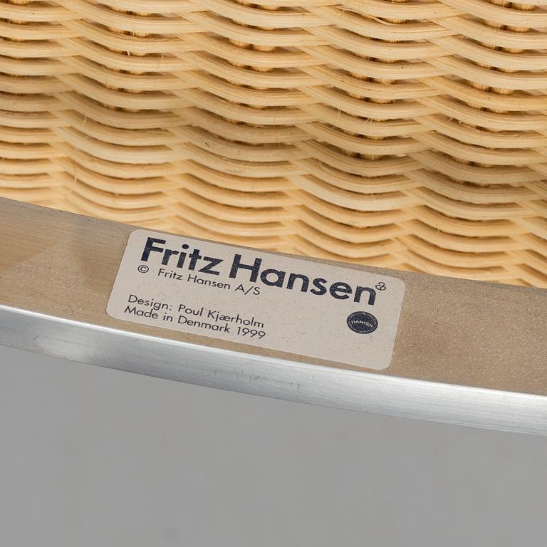 POUL KJÆRHOLM, a PK22 easy chair, Edition Fritz Hansen, Denmark 1999.