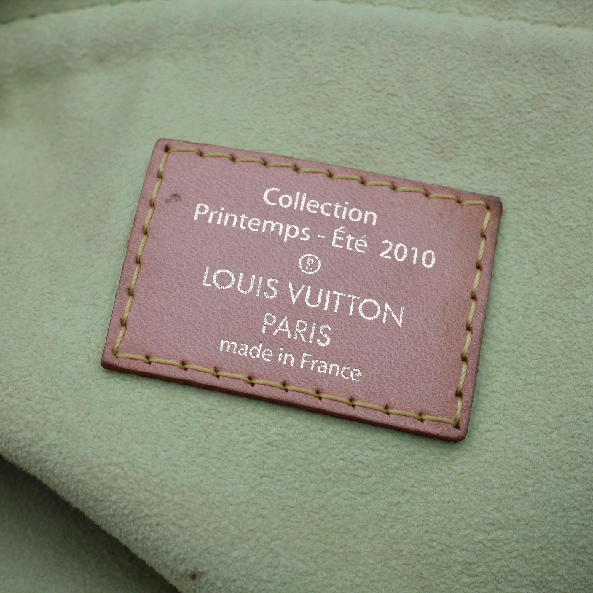 LOUIS VUITTON, a Monogram Denim "Sunburst PM" shoulder bag, spring/summer 2010.