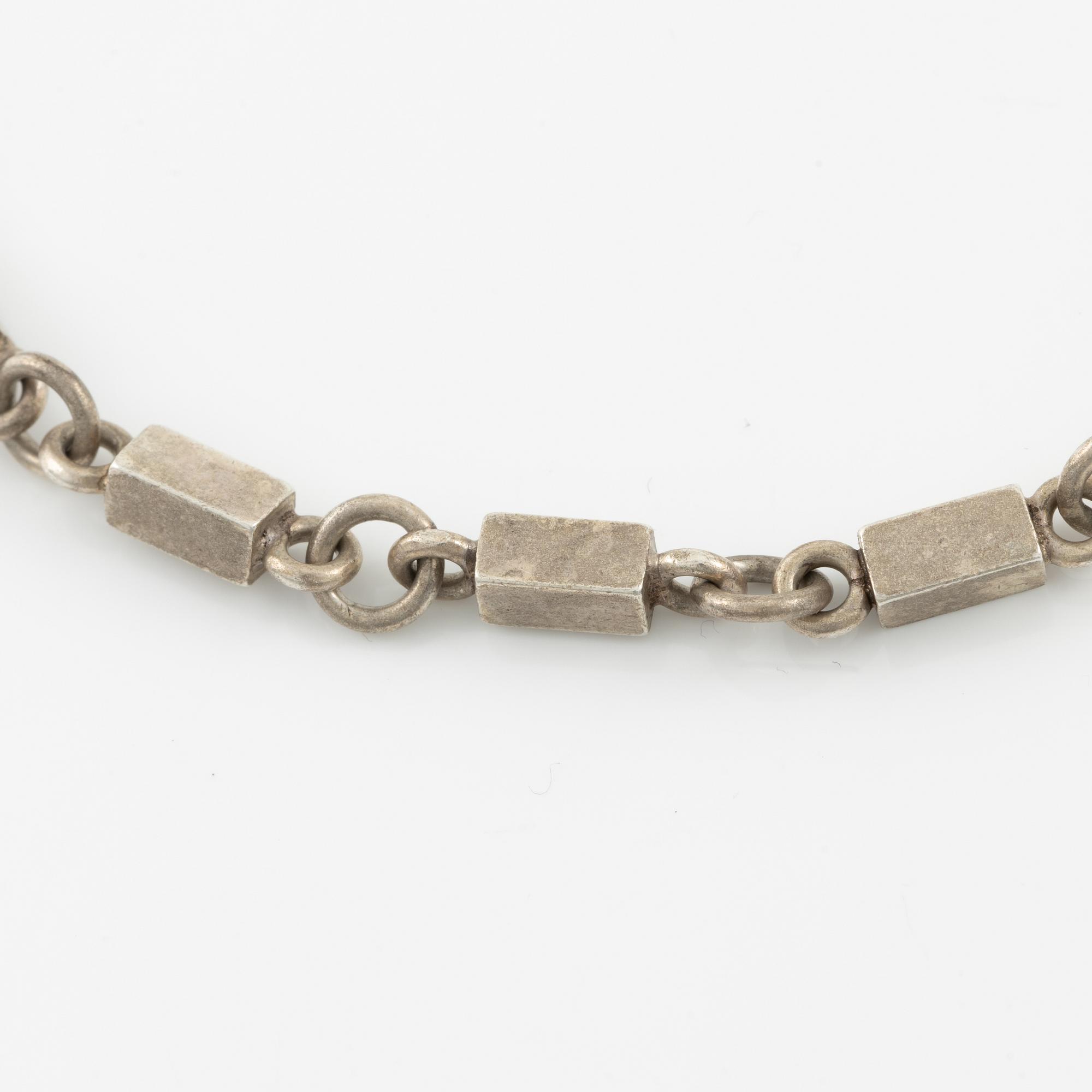 Wiwen Nilsson, collier, silver, Lund 1960.