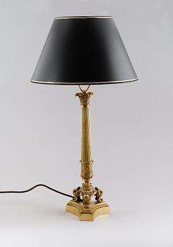 BORDSLAMPA, empirestil, 1800/1900-tal.