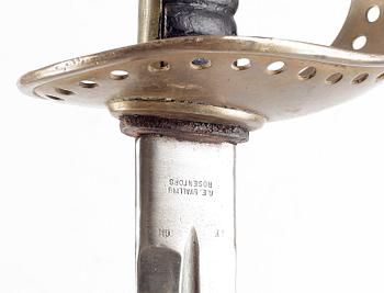 SABEL för kavallerimanskap, m/1893, E. Svalling, Eskilstuna.
