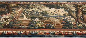 A tapestry, "Verdure", tapestry weave, ca 280,5-290 x 432,5-436 cm, signerad ViTRA.M.R.D'AVBVSON.