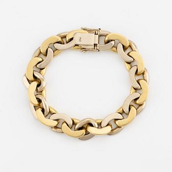 Bracelet 18K gold, two-tone.