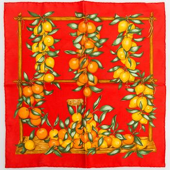 Hermès, small scarf, two pcs.