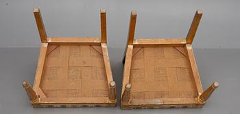 STOLAR ETT PAR, gustaviansk stil, ca. 1900.