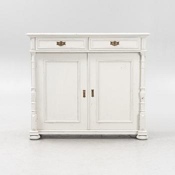 A painted sideboard, circa 1900.