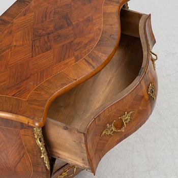 A Rococo chest of drawers, second half of the 18th century.